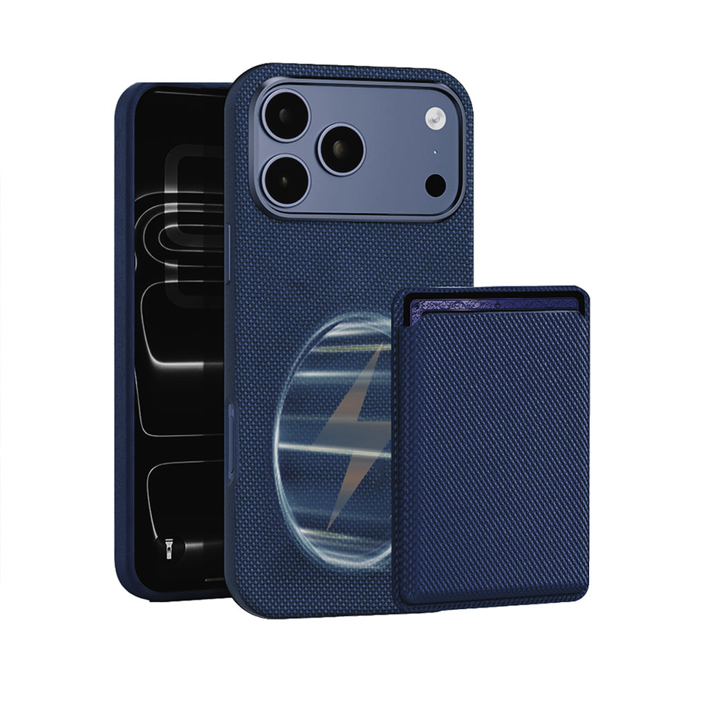Fabric Magsafe iPhone Cases With Card Holder