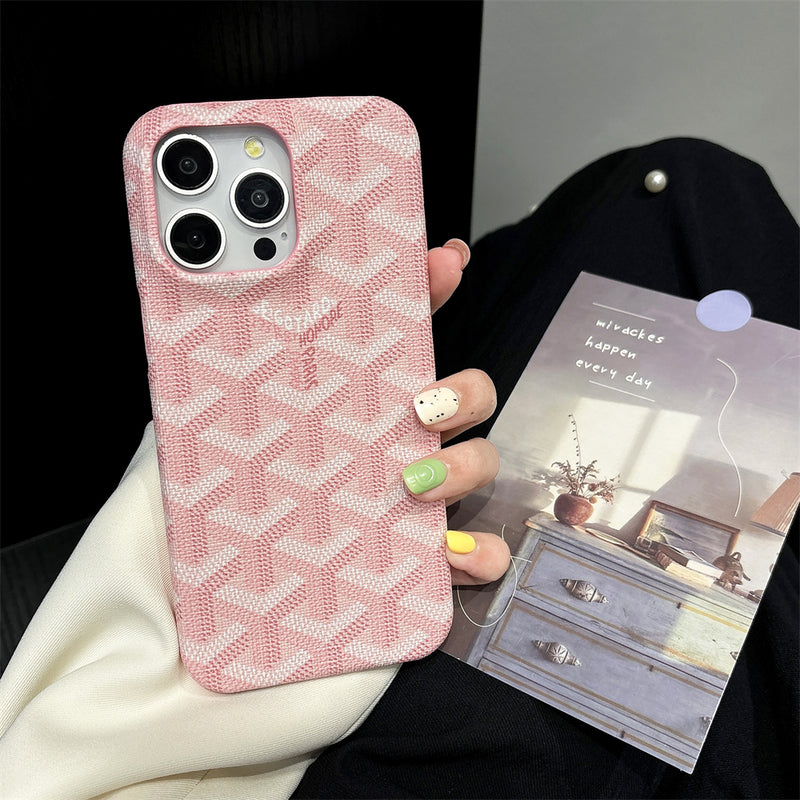GD iPhone Case  Pink Leather-YBK241523