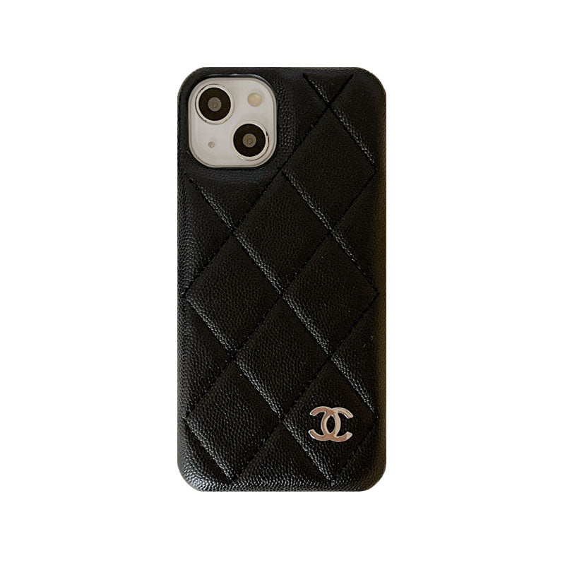 Classic Leather CC iPhone Case Pink -ZKK251023