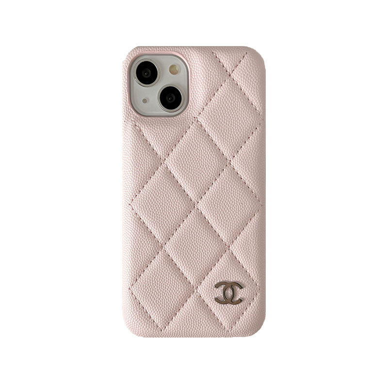 Classic Leather CC iPhone Case Black -ZKK251023