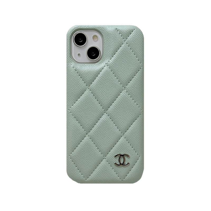 Classic Leather CC iPhone Case Pink -ZKK251023