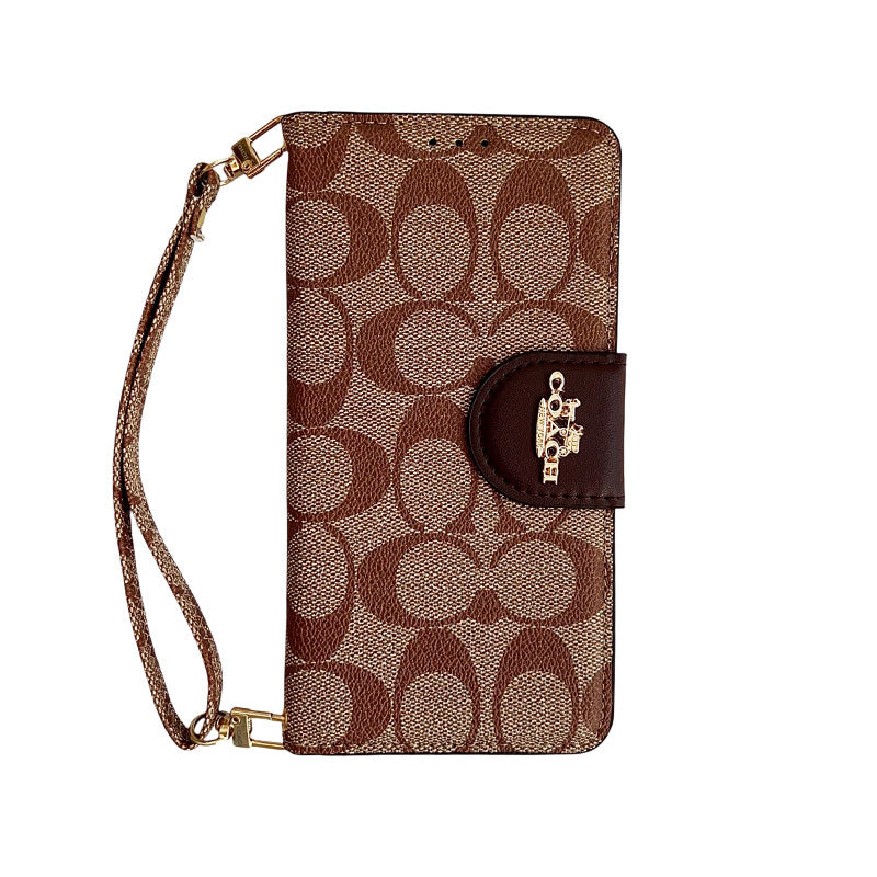 High-quality Leather CH iPhone Case With Flip Wallet -CYCH172