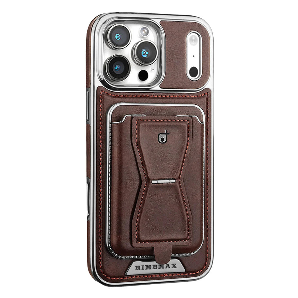 Leather Magsafe iPhone Case With Card Holder