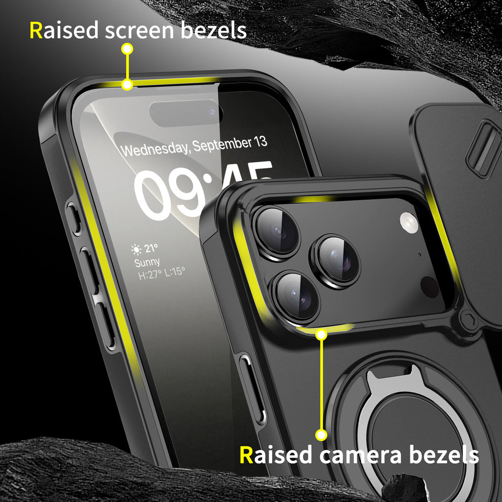 iPhone Cases With Magnetic Ring Stand For iPhone 17 Series