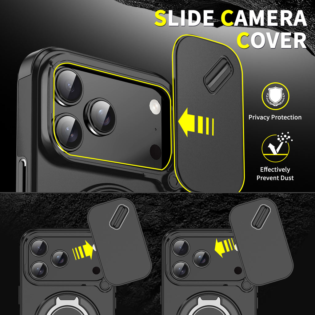 iPhone Cases With Magnetic Ring Stand For iPhone 17 Series