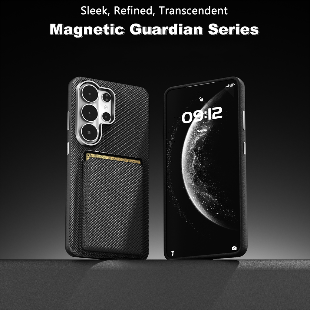 Galaxy Phone Case With Magnetic Wallet