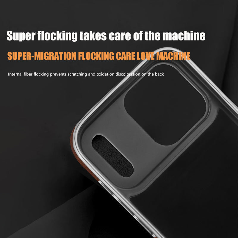 Luxury Leather Magsafe iPhone Case With Stand