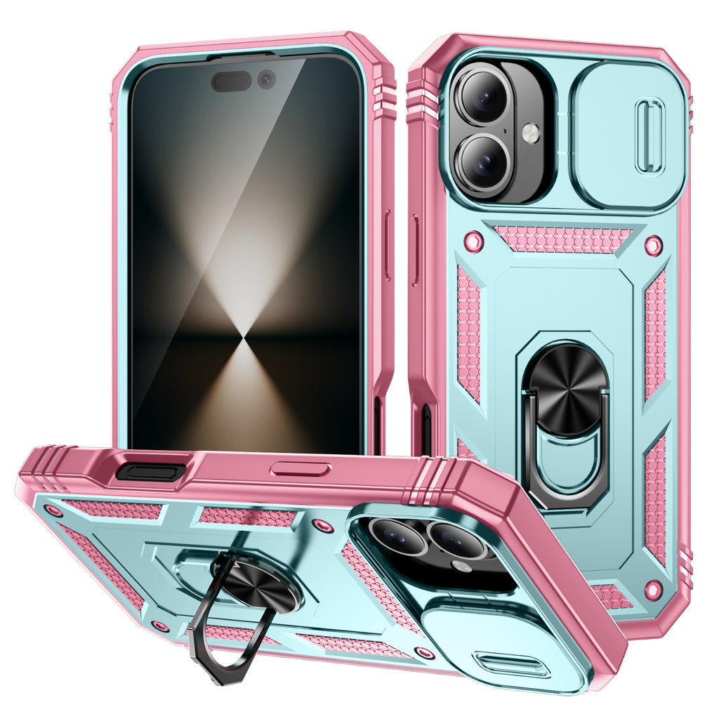 Military Armor Phone Case With Stand For iPhone