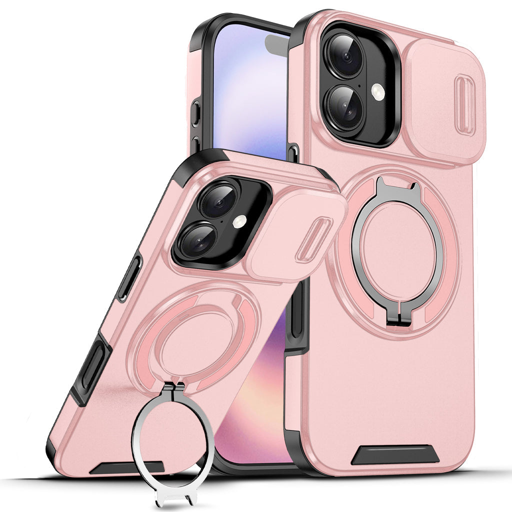 iPhone Cases With Magnetic Ring Stand For iPhone 17 Series