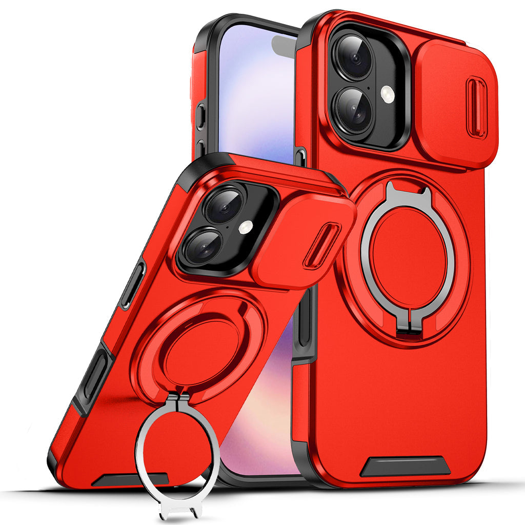 iPhone Cases With Magnetic Ring Stand For iPhone 17 Series