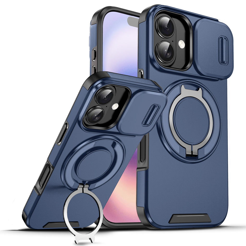 iPhone Cases With Magnetic Ring Stand For iPhone 17 Series