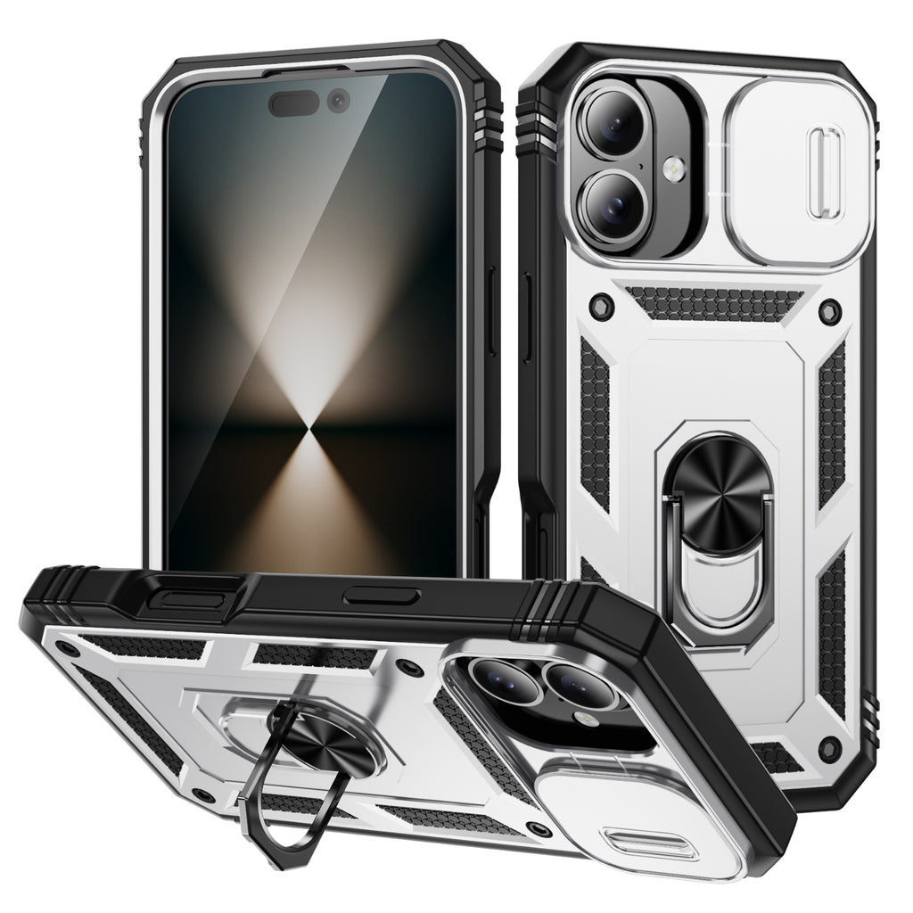 Military Armor Phone Case With Stand For iPhone