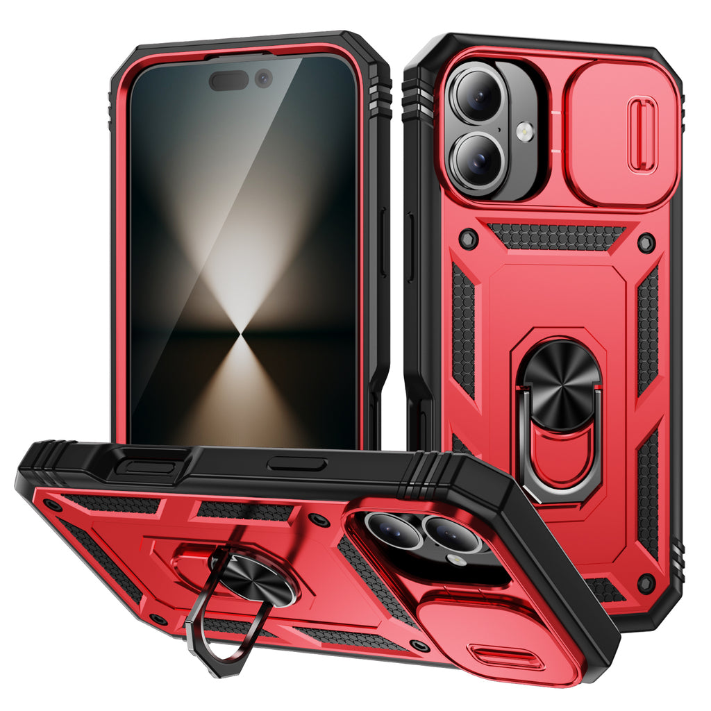 Military Armor Phone Case With Stand For iPhone