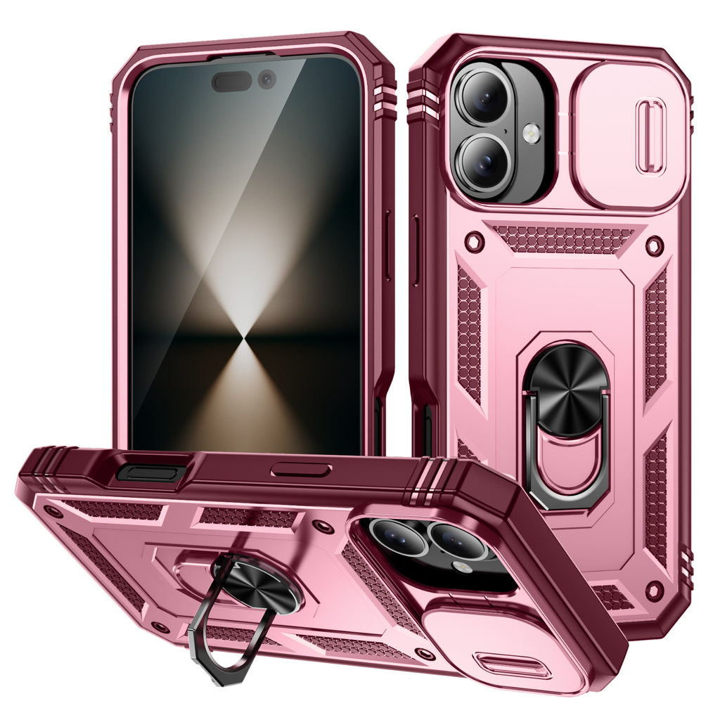 Military Armor Phone Case With Stand For iPhone