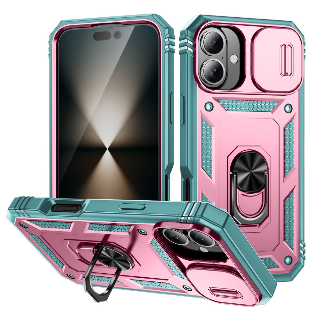 Military Armor Phone Case With Stand For iPhone
