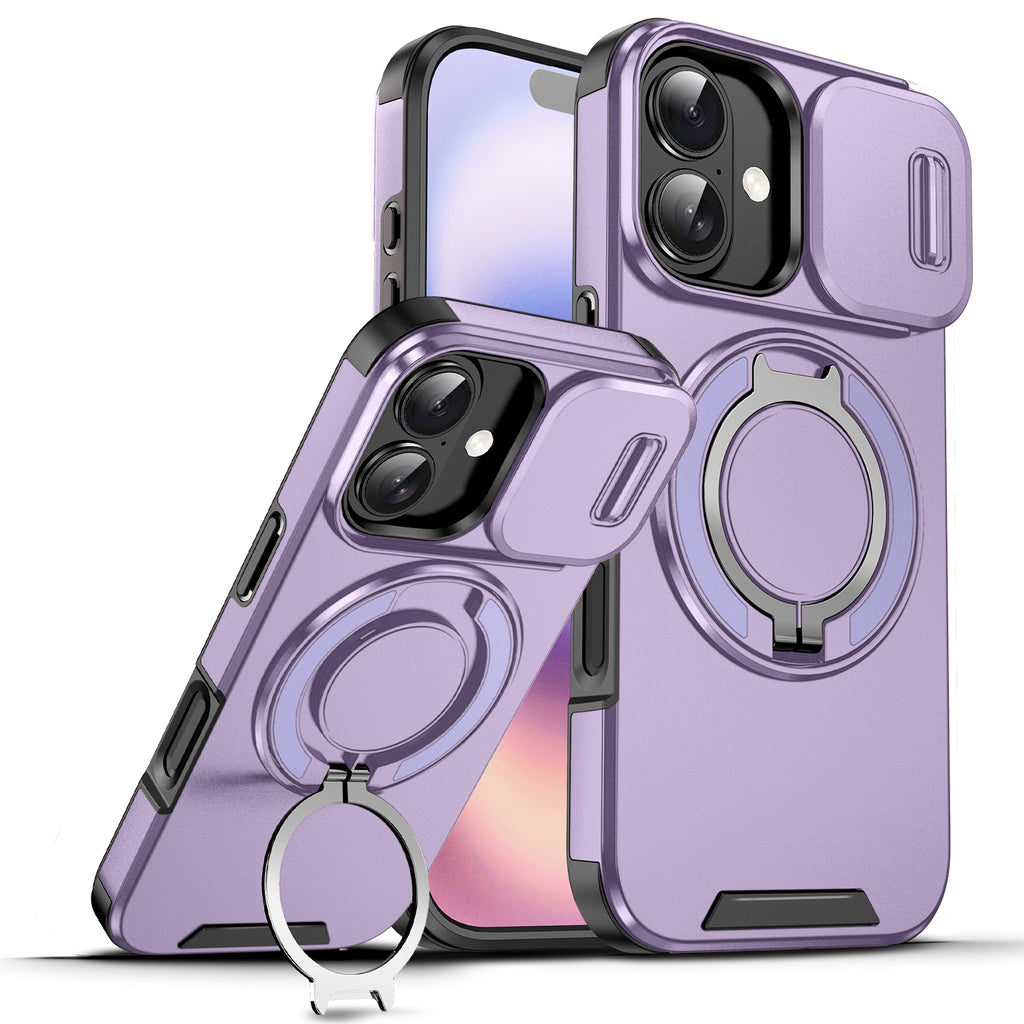 iPhone Cases With Magnetic Ring Stand For iPhone 17 Series