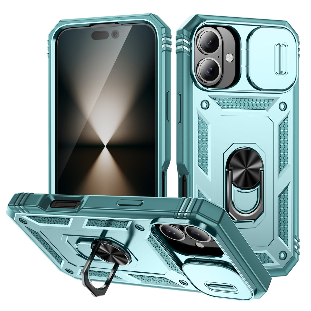 Military Armor Phone Case With Stand For iPhone