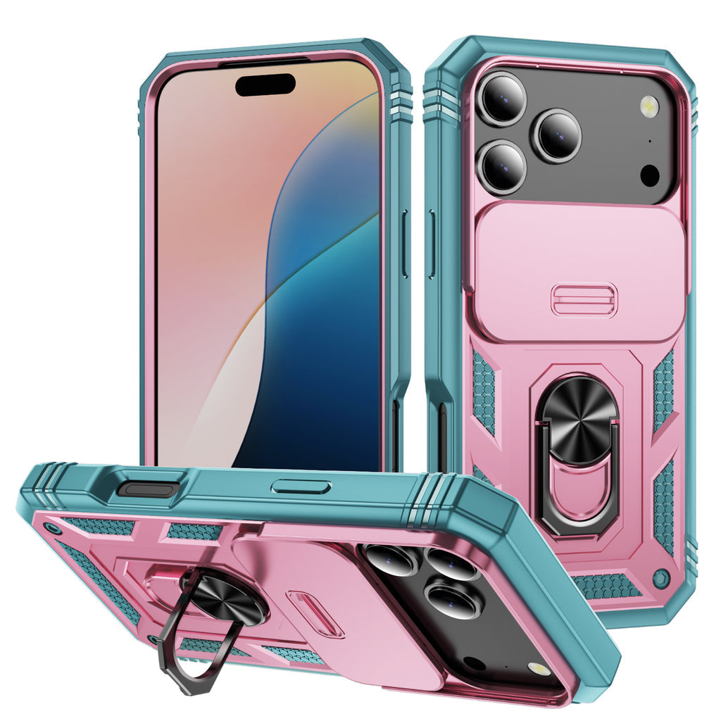 Military Armor Phone Case With Stand For iPhone