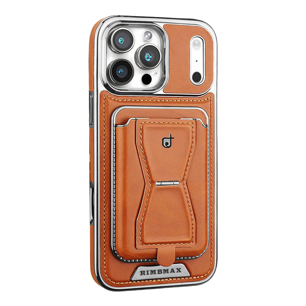 Leather Magsafe iPhone Case With Card Holder