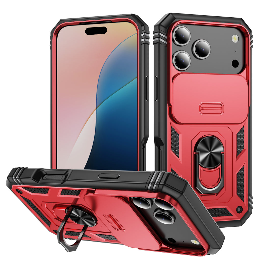 Military Armor Phone Case With Stand For iPhone