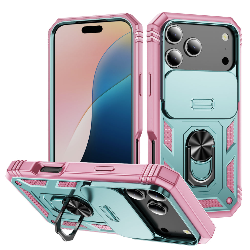 Military Armor Phone Case With Stand For iPhone