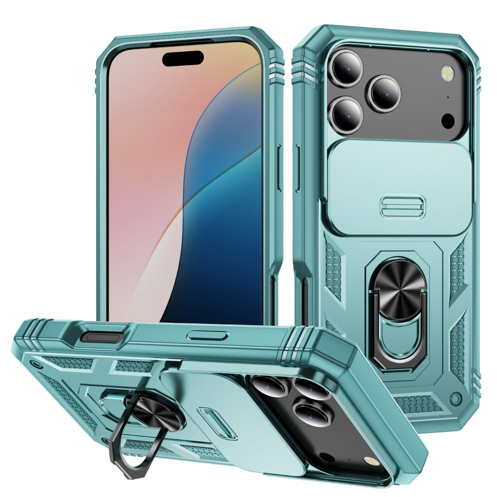 Military Armor Phone Case With Stand For iPhone
