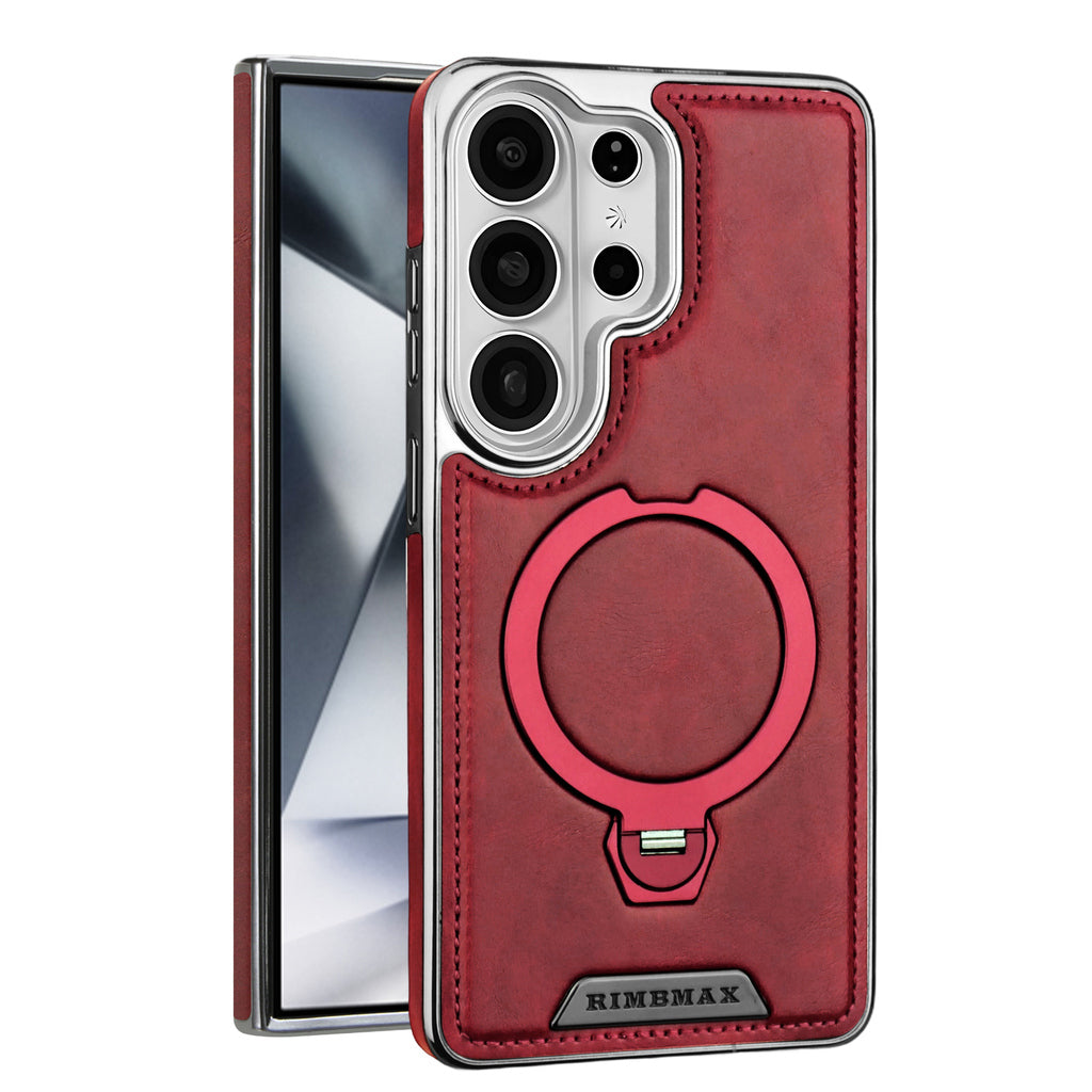 Luxury Leather Galaxy S Phone Case