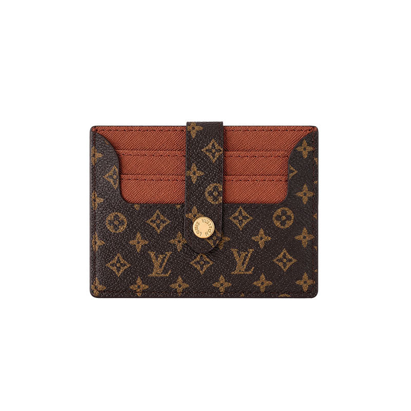 Luxury Leather Monogram  Card Wallet-LA260024