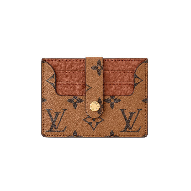 Luxury Leather Monogram  Card Wallet-LA260024