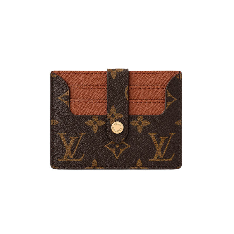 Luxury Leather Monogram  Card Wallet-LA260024