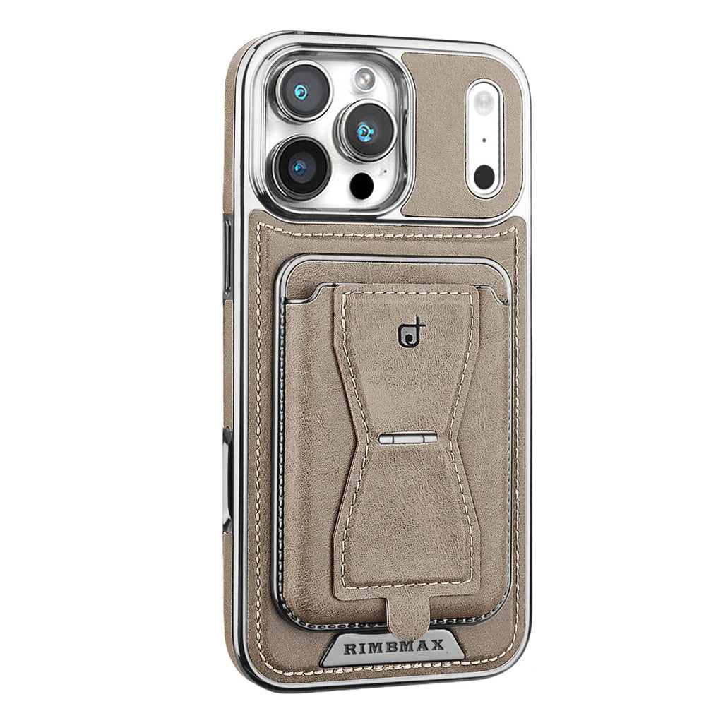 Leather Magsafe iPhone Case With Card Holder
