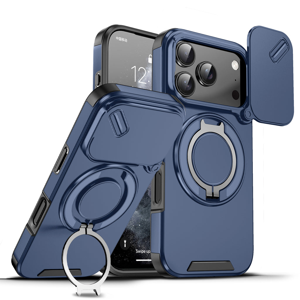iPhone Cases With Magnetic Ring Stand For iPhone 17 Series