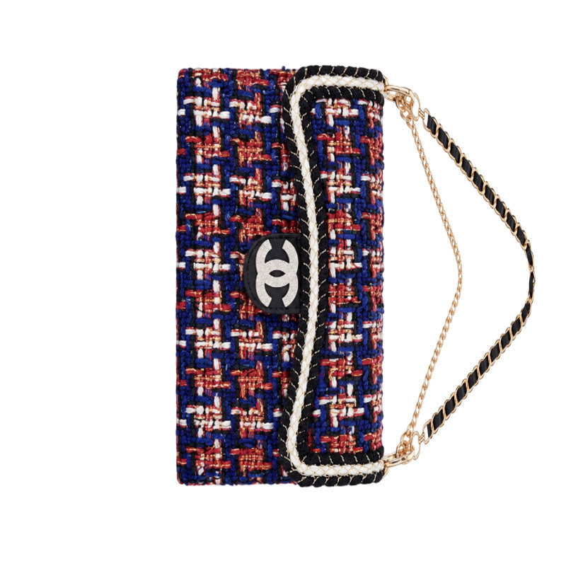 High-quality  CC iPhone Case With Flip Wallet And Crossbody Strap-LA260054