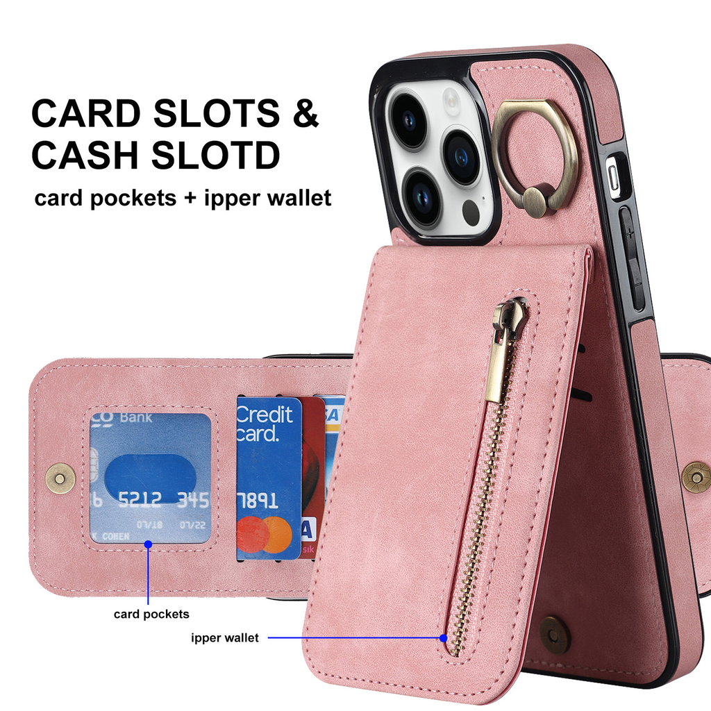 Leather iPhone Case With Card Holder