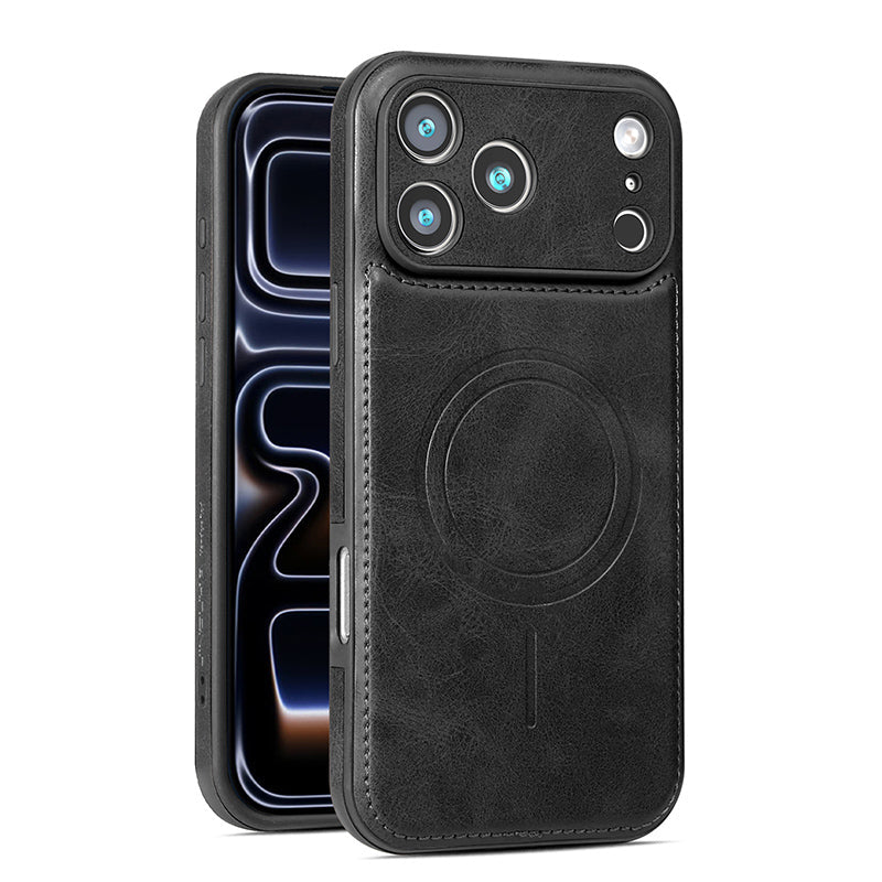 Leather Magsafe iPhone Cases For iPhone 17 Series