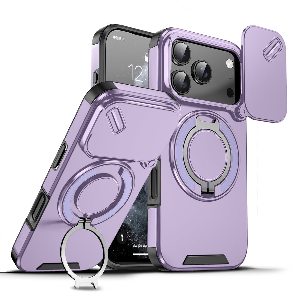 iPhone Cases With Magnetic Ring Stand For iPhone 17 Series