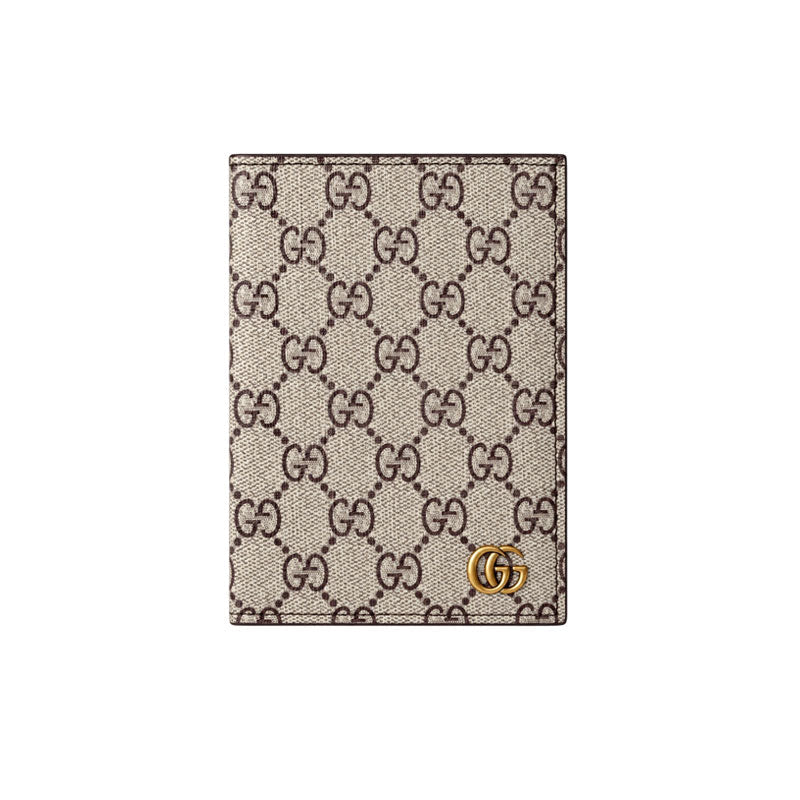 Premium Leather GG Folding Card Wallet-LA260047