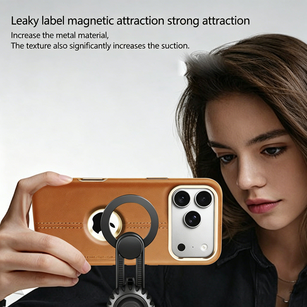 Magsafe Leather iPhone Cases