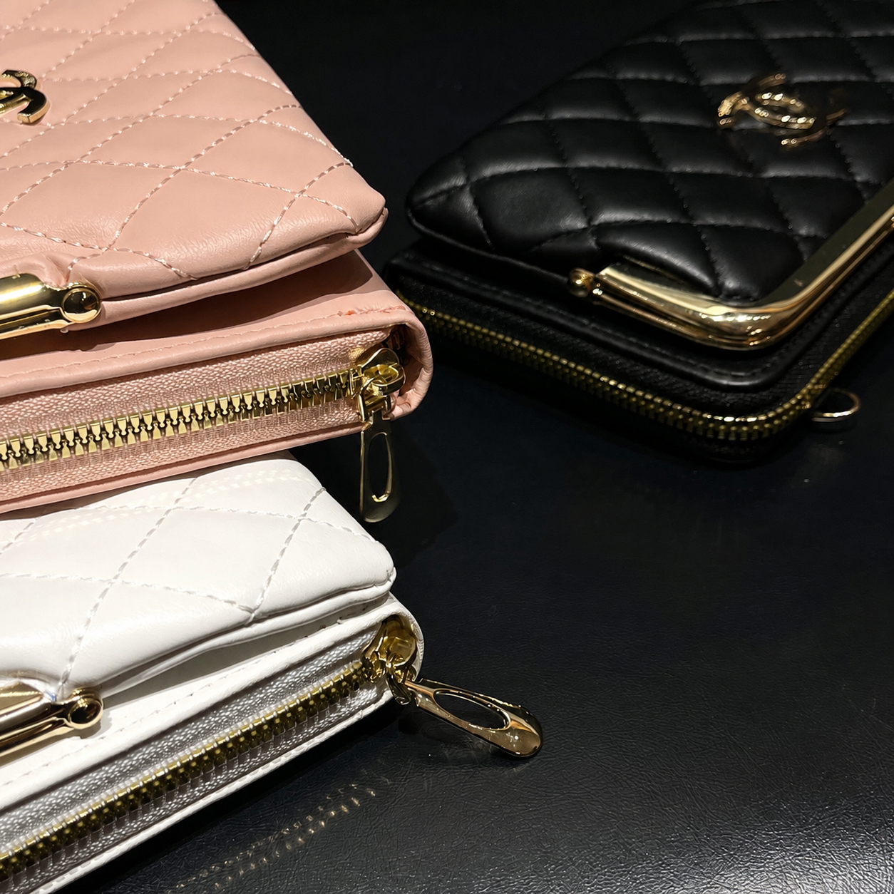 Premium  Leather CC Crossbody Phone Bag-CYCC167