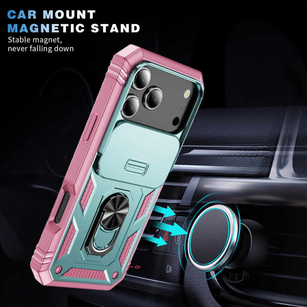 Military Armor Phone Case With Stand For iPhone