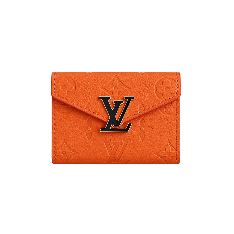 Elegant Leather Monogram Card Wallet -LA260048