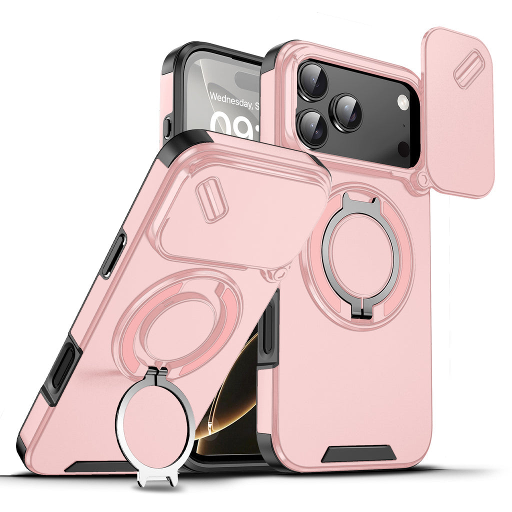 iPhone Cases With Magnetic Ring Stand For iPhone 17 Series