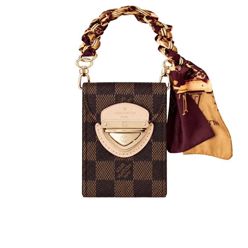 Premium Leather Monogram  Card Wallet-LA260045