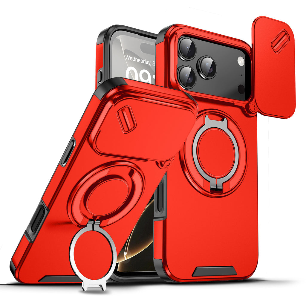 iPhone Cases With Magnetic Ring Stand For iPhone 17 Series