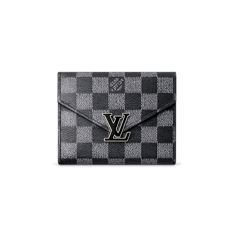 Monogram Leather Card Wallet-LA260002