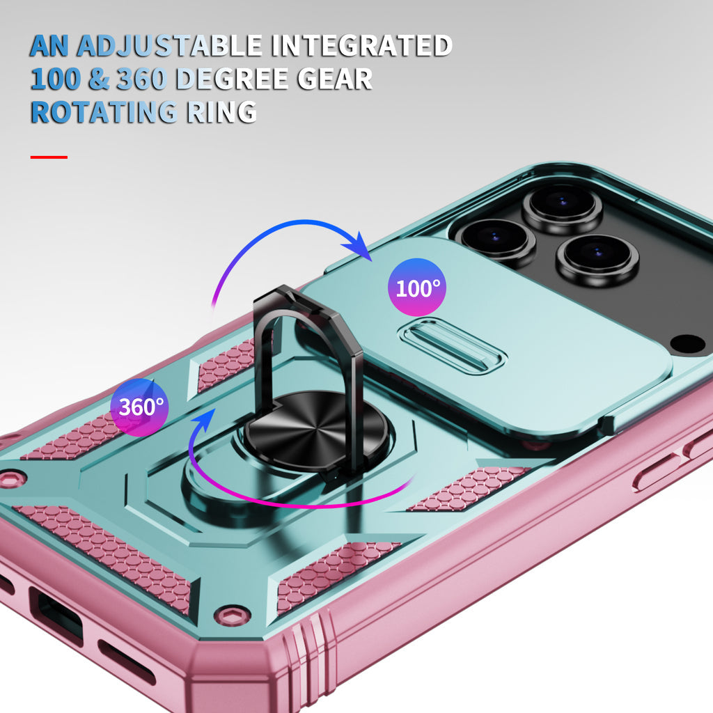 Military Armor Phone Case With Stand For iPhone