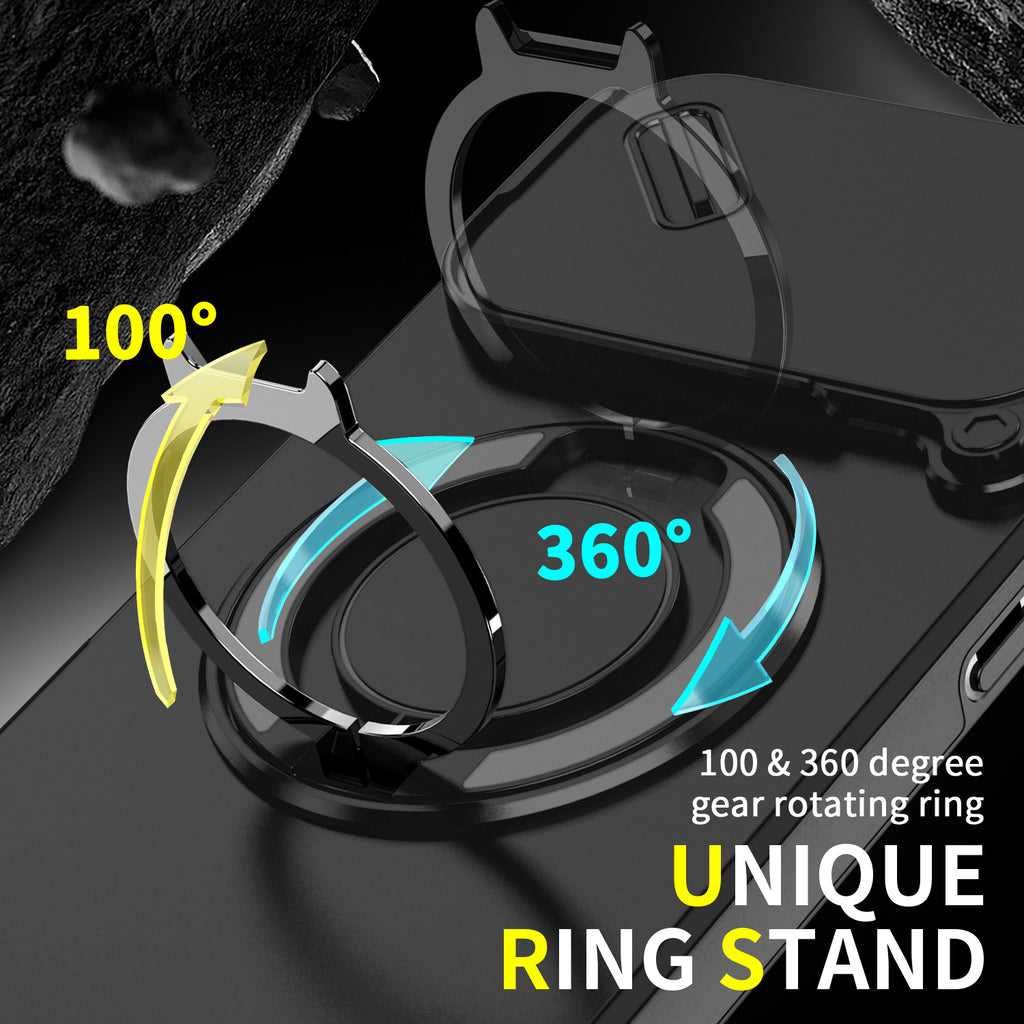iPhone Cases With Magnetic Ring Stand For iPhone 17 Series