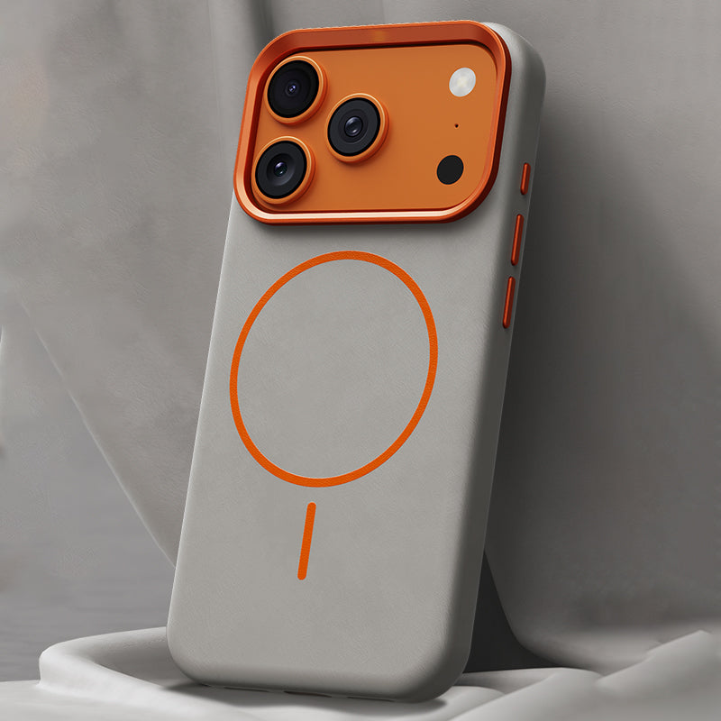 Leather MagSafe iPhone Case