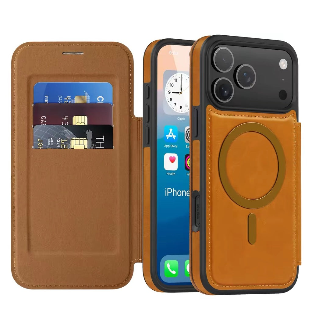 Leather iPhone Case With Wallet