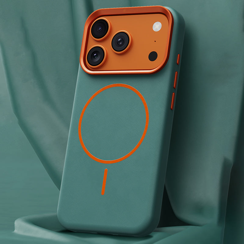Leather MagSafe iPhone Case
